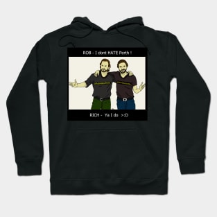 rob an rich jokes Hoodie